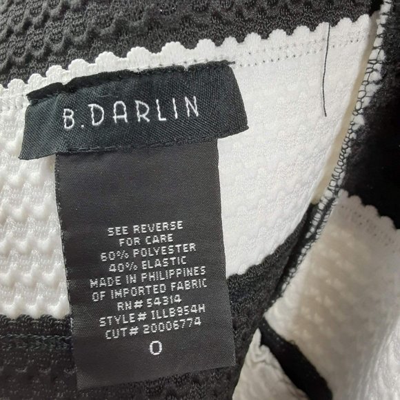 B. DARLIN STRAPLESS A-LINE FIT & FLARE - Picture 5 of 6